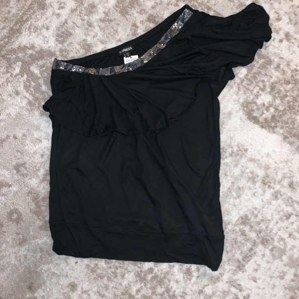 Express women’s one shoulder top - size M